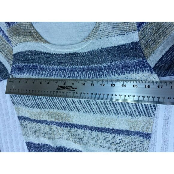 2-PC Leo & Ugo Metallic Short Sleeve Sweater Top Cardigan Set Twinset Size 3 - Picture 12 of 12